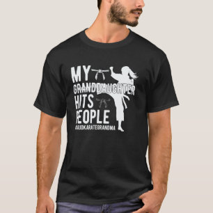 Classic My Granddaughter Karate Grandma Karate Gra T-Shirt