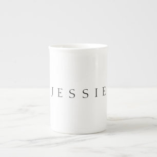Classic Name (or word) Bone China Mug