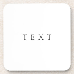 Classic Name (or word) Coaster