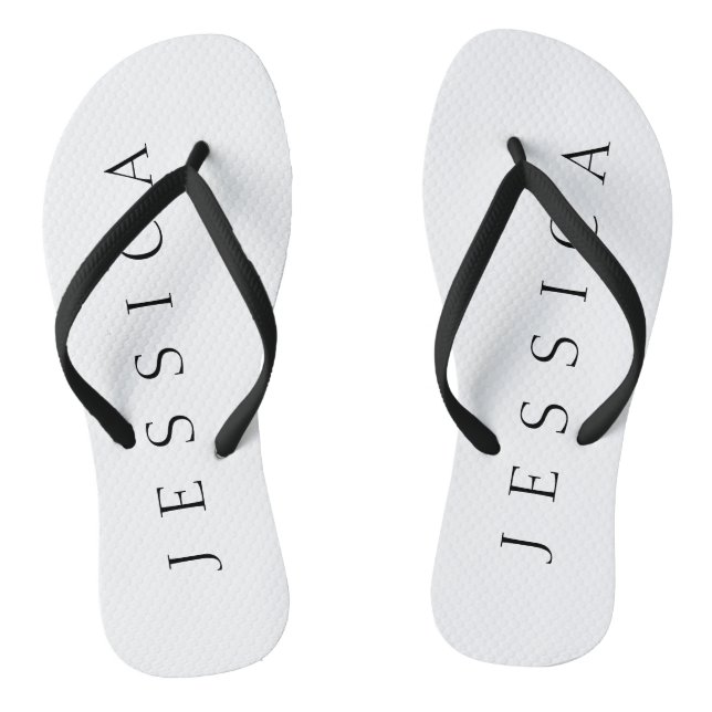 Classic Name (or word) Flip Flops (Footbed)