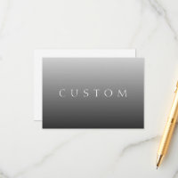 Classic Name or Word | Gradient Grey