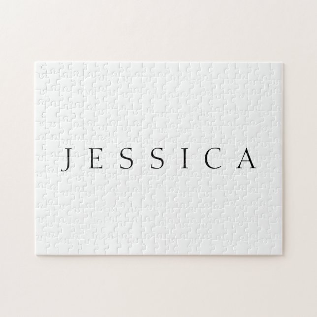 Classic Name (or word) Jigsaw Puzzle (Horizontal)