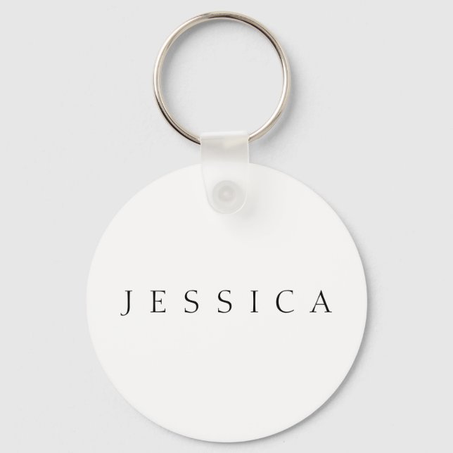 Classic Name (or word) Key Ring (Front)