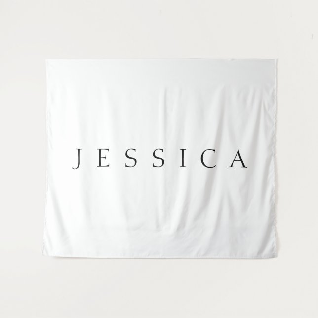 Classic Name (or word) Tapestry (Front (Horizontal))