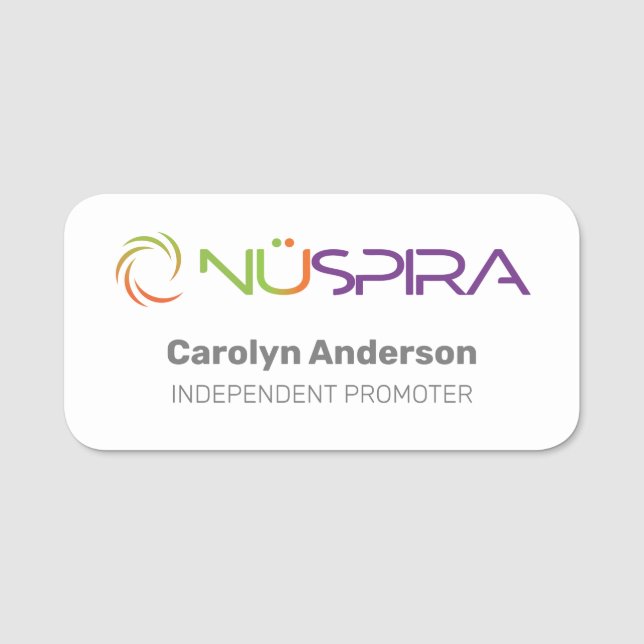 Classic Name Tag (Front)