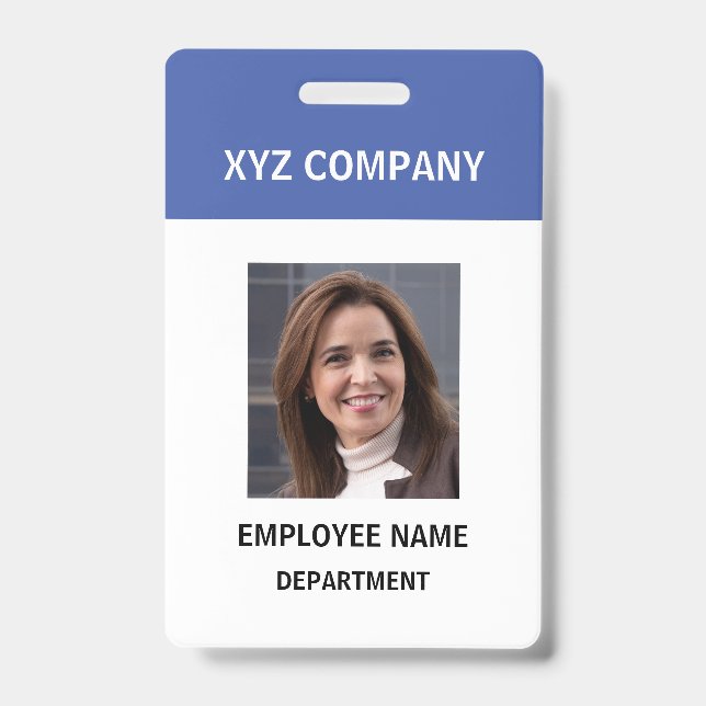 Classic Name Tag Badge ID Badge (Front)