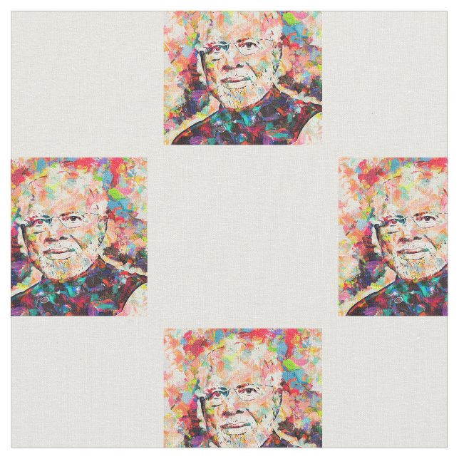 Classic Narendra Modi 2021 Fabric (Close Up)