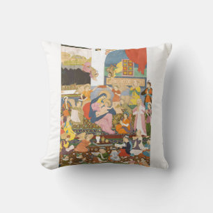 Classic Nativity Scene – Sacred Heritage Fine Art Cushion