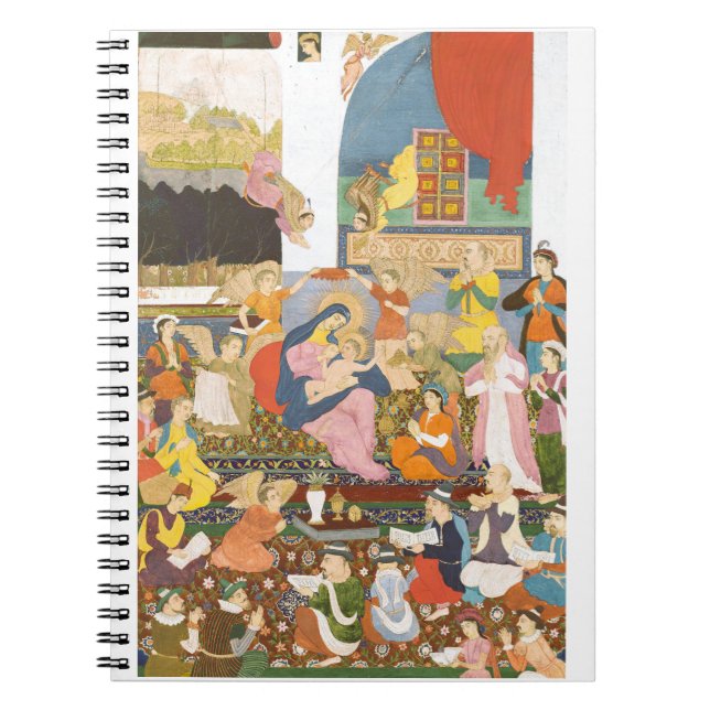 Classic Nativity Scene – Sacred Heritage Fine Art Notebook (Front)