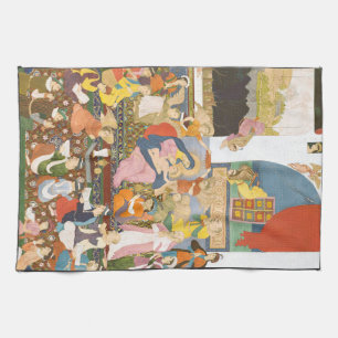 Classic Nativity Scene – Sacred Heritage Fine Art Tea Towel