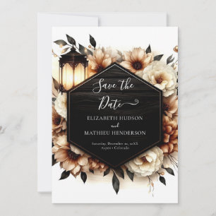 Classic Nature Rustic Wedding Save The Date