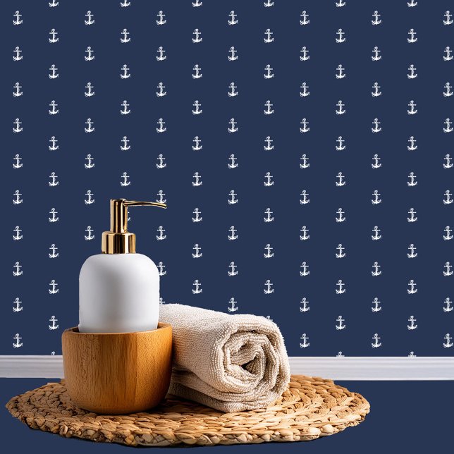 Classic Nautical Anchor Pattern ID836 Wallpaper (Creator Uploaded)