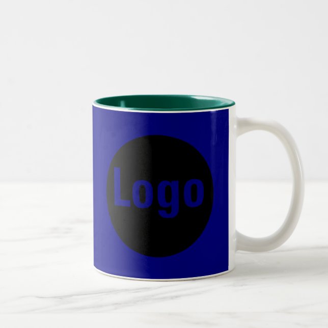 Classic Navy Blue Mug (Right)