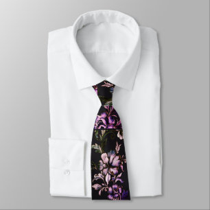 Classic Navy Purplea Men's Tie – Elegant Botan