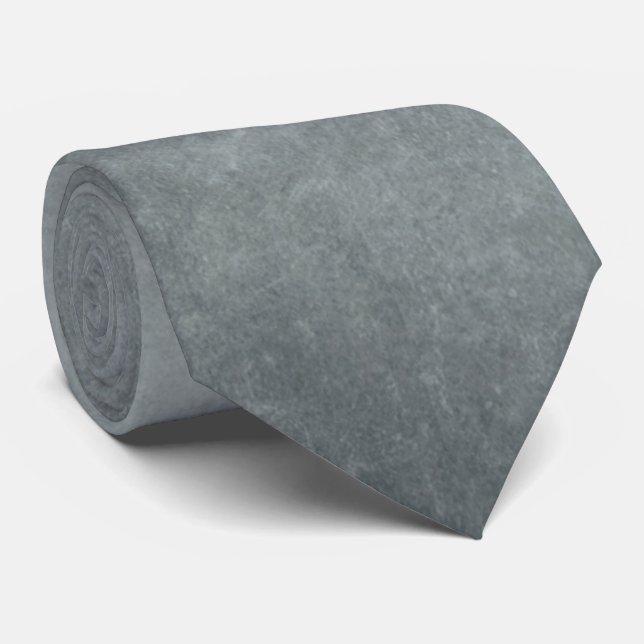 Classic Neutral Grunge Neck Tie (Rolled)