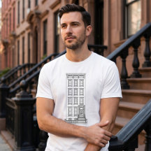 Classic New York Stoop Apartment Drawing