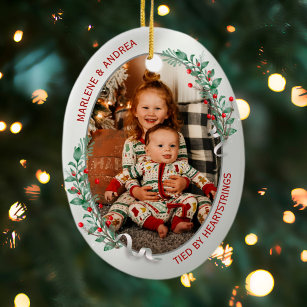 Classic Newborn Big Sister 1st Christmas  Ceramic Tree Decoration