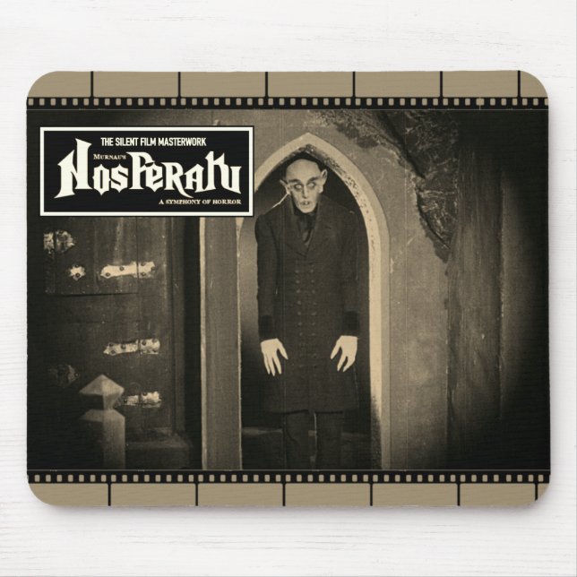 Classic Nosferatu Filmstrip Mousepad (Front)