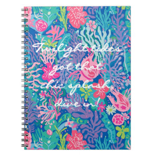 Classic notebook in stylish graphic
