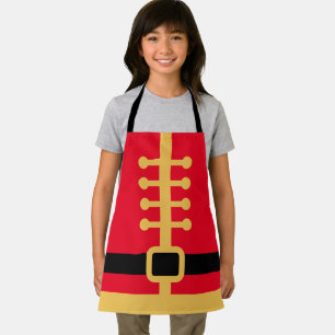 Classic Nutcracker Christmas Baking Apron for kids