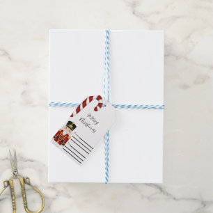 Classic Nutcracker Christmas Gift Tags