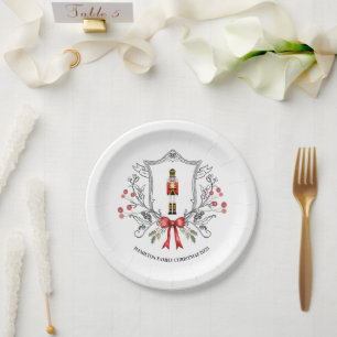 Classic Nutcracker Crest   Paper Plate