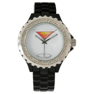 Classic NYC Cosmo Cosmopolitan Cocktail Watch