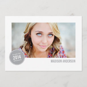 Classic of 2014 Badge   Graduation Invitation