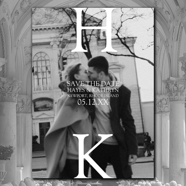 Classic Old Money Aesthetic Minimal Save the Date (Creator Uploaded)
