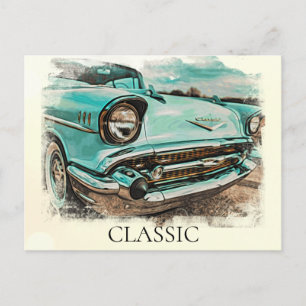 *~* Classic Old Vintage Antique Painting Retro Postcard