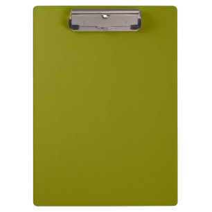 Classic Olive Green Clipboard