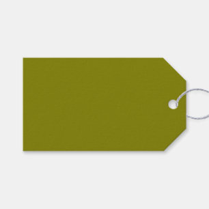 Classic Olive Green  Gift Tags