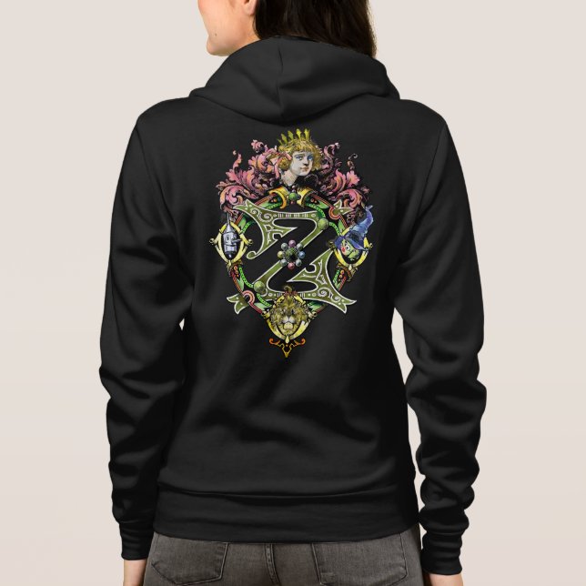 Classic One of a Kind Wizard of Oz Royalty Hoodie (Back)