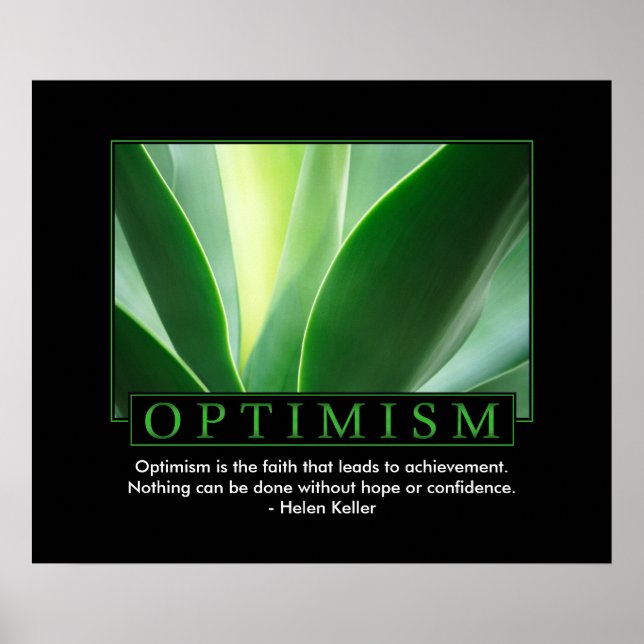 Classic Optimism Poster (Front)