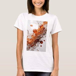 Classic Orange ABSTRACT ART Art Print T-Shirt