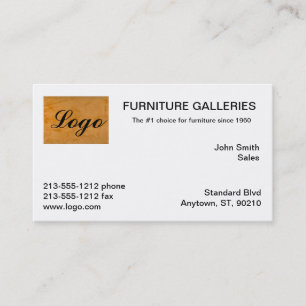Classic Orange Logo Business Cards