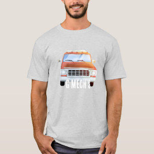 Classic Orange Truck GMech T-Shirt