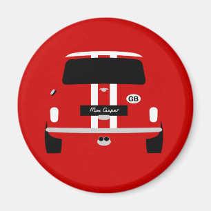 Classic original Austin Mini Cooper car Magnet