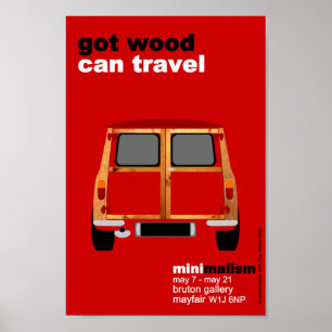 Classic Original Mini Countryman Exhibition Poster