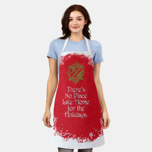 CLASSIC OZ CHRISTMAS APRON - HOME FOR THE HOLIDAYS