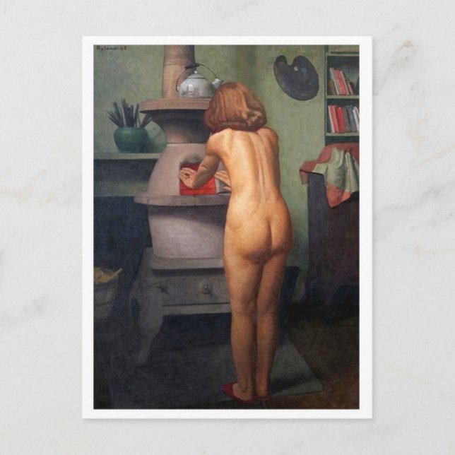 Classic Painting Postcard (Front)