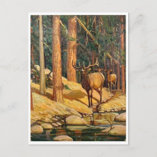 Classic Painting Postcard (Front)