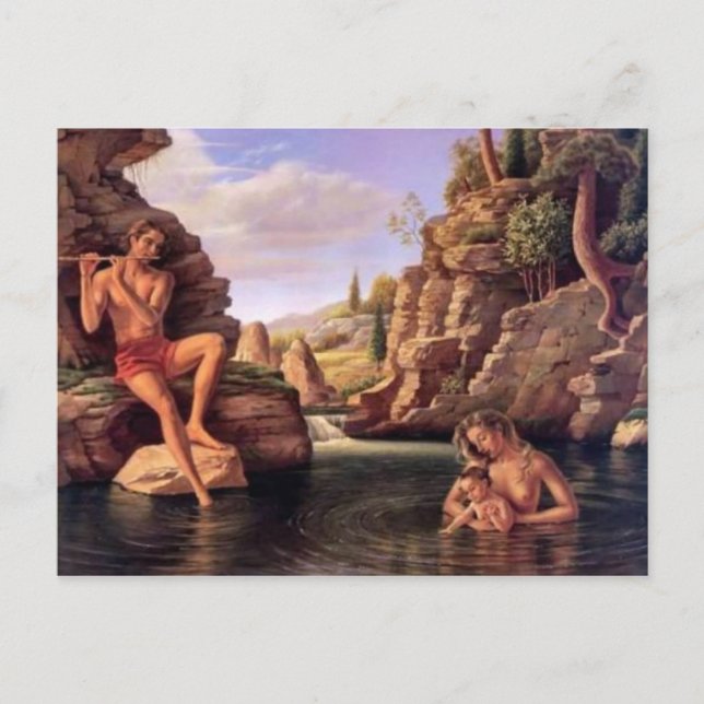 Classic Painting Postcard (Front)