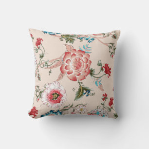 Classic paisley and fine lace pattern, Persian pat Cushion