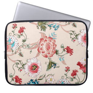 Classic paisley and fine lace pattern, Persian pat Laptop Sleeve