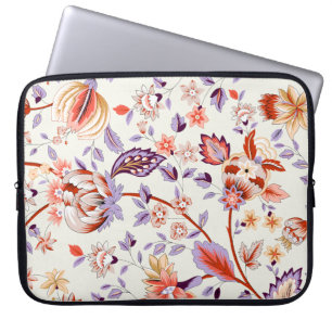 Classic paisley and fine lace pattern, Persian pat Laptop Sleeve