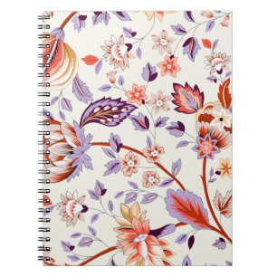Classic paisley and fine lace pattern, Persian pat Notebook