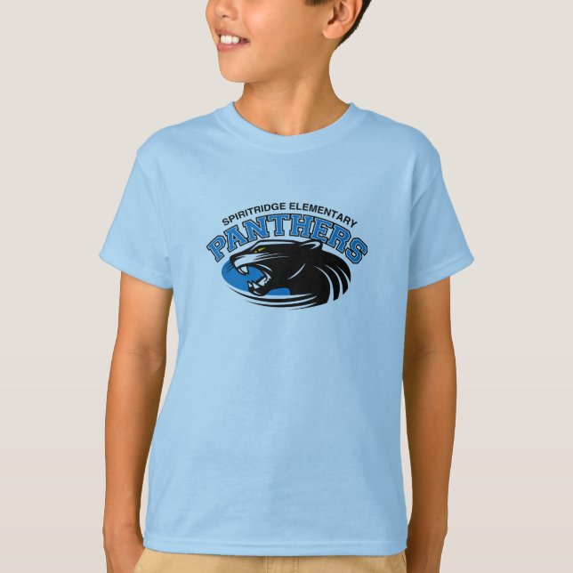 Classic Panther Tee (Light Blue) (Front)