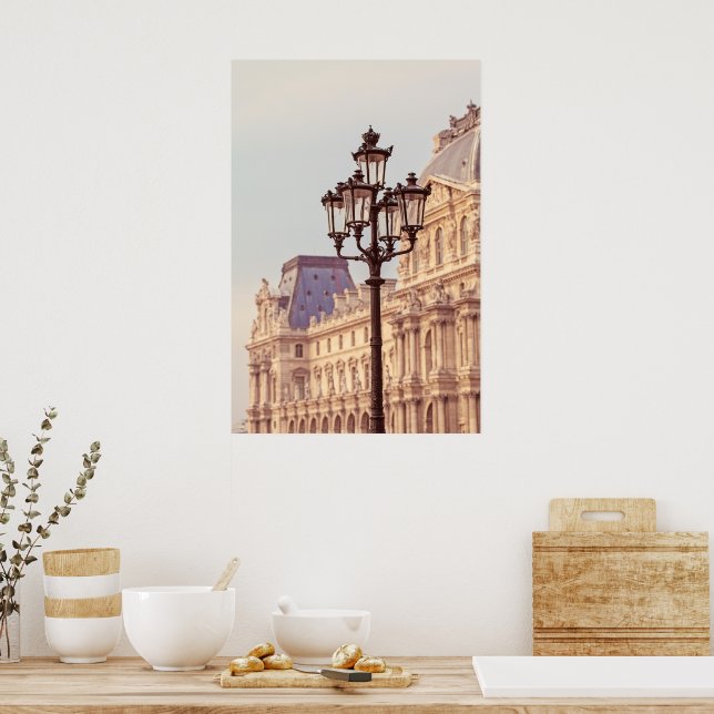 Classic Paris Architecture Poster (Kitchen)