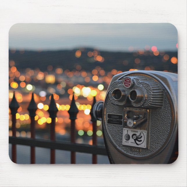 Classic parking metre mouse mat (Front)